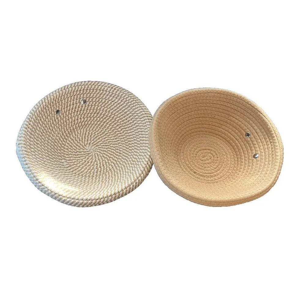 NeoRov Banneton Bread Proofing Basket Set - 2 Round Sourdough Proofing